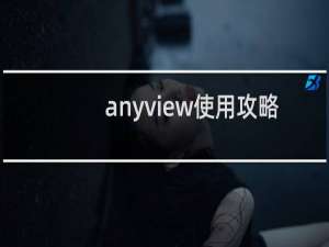 anyview使用攻略