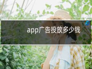 app广告投放多少钱