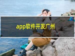 app软件开发广州