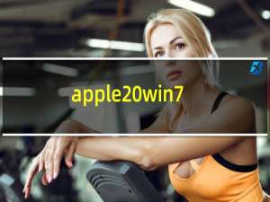 apple win7