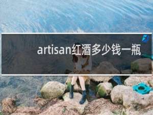 artisan红酒多少钱一瓶