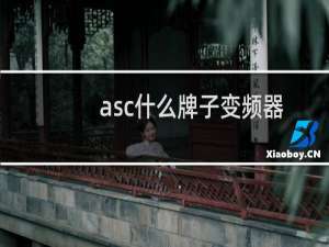 asc什么牌子变频器