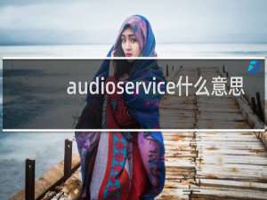 audioservice什么意思