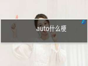 auto什么梗