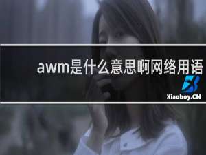 awm是什么意思啊网络用语，给喜欢的人备注awm是什么意思啊什么梗