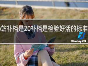 b站补档是 补档是检验好活的标准什么梗