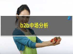 b2b中场分析