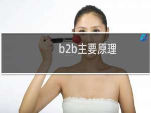 b2b主要原理