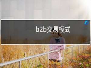 b2b交易模式