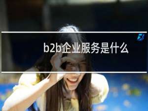 b2b企业服务是什么