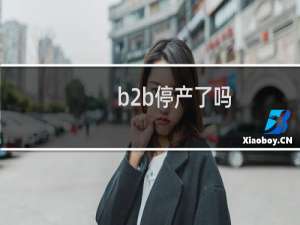b2b停产了吗