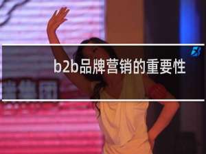 b2b品牌营销的重要性