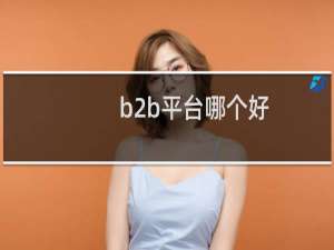 b2b平台哪个好