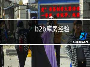 b2b库房经验