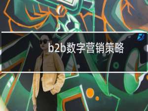 b2b数字营销策略