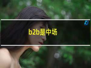 b2b是中场