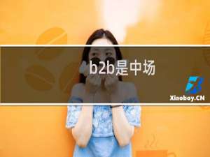 b2b是中场