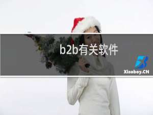 b2b有关软件