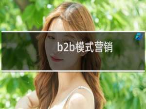 b2b模式营销