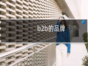 b2b的品牌