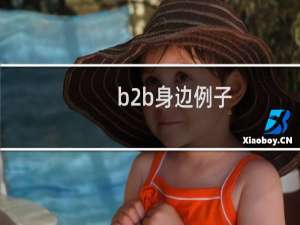 b2b身边例子