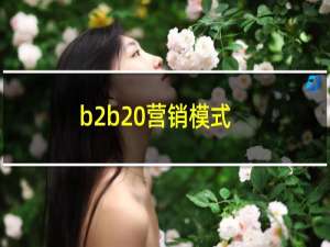 b2b 营销模式