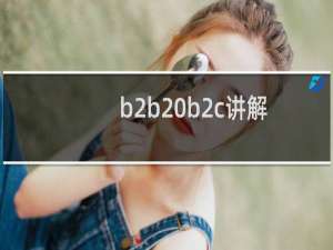 b2b b2c讲解