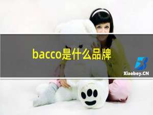bacco是什么品牌（CONBA品牌的中文名是什么）