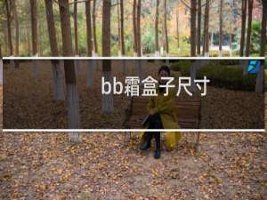 bb霜盒子尺寸