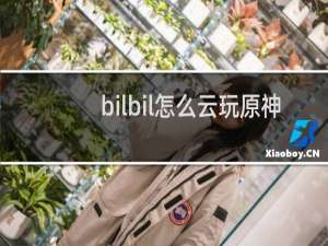 bilbil怎么云玩原神