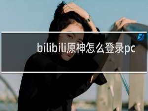 bilibili原神怎么登录pc