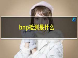 bnp检测是什么（bnp检测是什么）