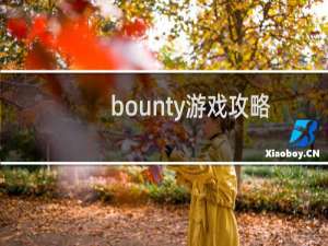 bounty游戏攻略