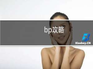 bp攻略