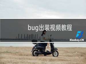 bug出装视频教程