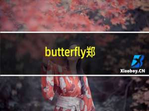 butterfly郑秀晶