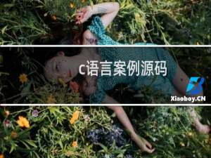 c语言案例源码