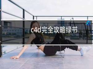 c4d完全攻略绿书