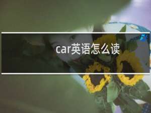 car英语怎么读