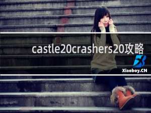 castle crashers 攻略
