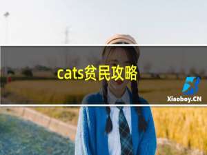 cats贫民攻略