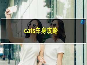 cats车身攻略