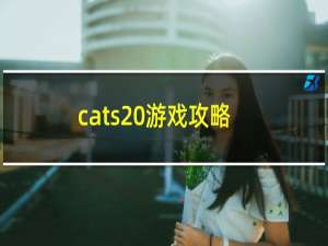 cats 游戏攻略