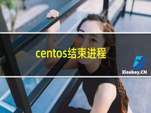 centos结束进程