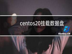 centos 挂载数据盘