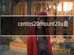 centos mount u盘