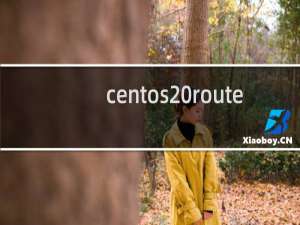 centos route
