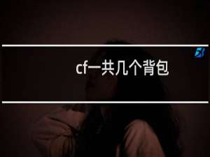 cf一共几个背包