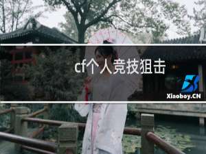 cf个人竞技狙击