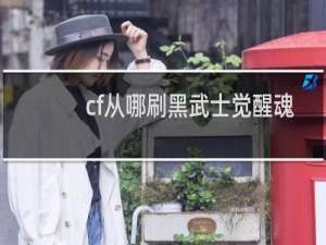cf从哪刷黑武士觉醒魂